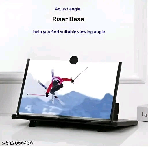 3D Phone Screen Magnifier–12X Portable Movie & Gaming Expander