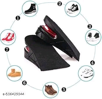 4-Layer Adjustable Height Increasing Insoles – Comfortable & Durable