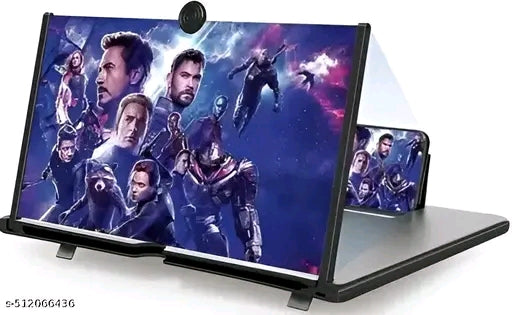 3D Phone Screen Magnifier–12X Portable Movie & Gaming Expander