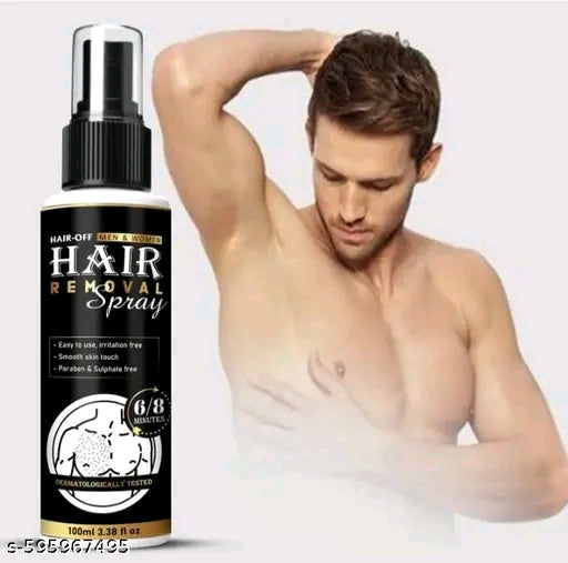 Instant Hair Removal Spray – Painless, Gentle & Smooth Skin Formula