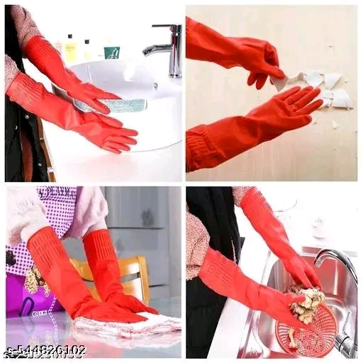 Premium Silicone Kitchen Cleaning Gloves – Heat Resistant, Reusable & Multi-Purpose