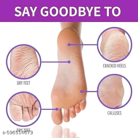 Exfoliating Foot Peel Mask – Removes Dead Skin & Softens Cracked Heels