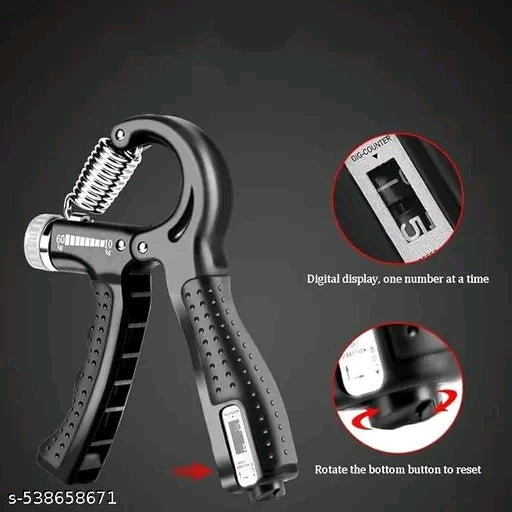 Countable Hand Gripper – Finger, Wrist & Forearm Exerciser