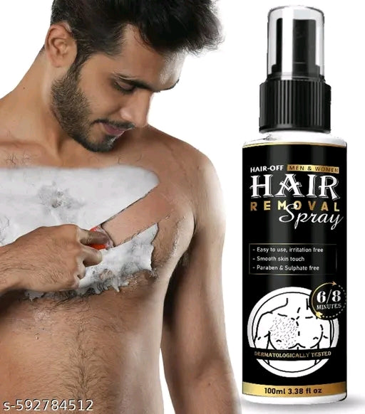 Instant Hair Removal Spray – Painless, Gentle & Smooth Skin Formula