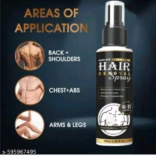 Instant Hair Removal Spray – Painless, Gentle & Smooth Skin Formula